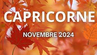 CAPRICORNE NOVEMBRE 2024 Attendez, ne vous précipitez pas