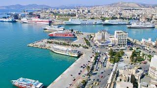 A Look At The Port of Piraeus, Athens, Greece