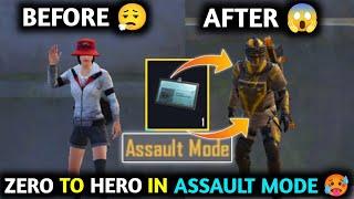 ZERO To HERO In ASSAULT MODE  PUBG METRO ROYALE