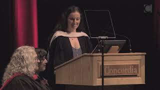 Kate Burke, 2022 Concordia Valedictorian