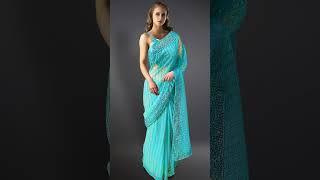 Sparkle up your Style with our Designer Sequin Sarees! #sttylme #SareeGoals #FashionFrenzy