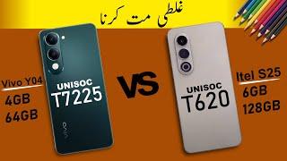 itel s25 vs vivo y04 | which is better option to buy ? Best mobile under 30000