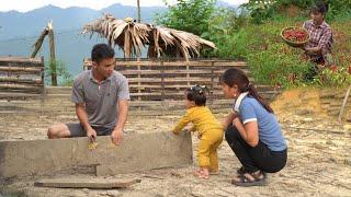 Husband Returns to Family - Harvesting and Selling at the Market / Building Green Life