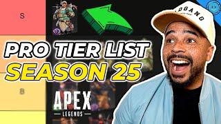 Apex Legends Season 25 Tier List - What The Pros Are Playing and Why!