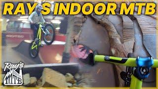 WORLD'S BIGGEST INDOOR BIKE PARK? - Ray's Indoor MTB Park