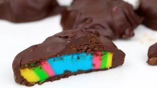 Rainbow Peppermint Patties