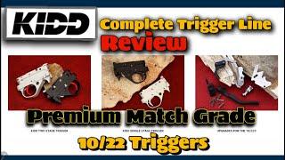 KIDD 10/22 Trigger Line Review - 2 Stage, Single Stage & The Trigger Kit