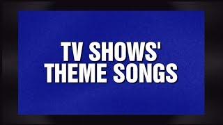 Alex Trebek Reciting TV Shows' Theme Song Lyrics - Jeopardy! 12.24.13