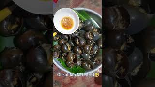 ỐC BƯU NƯỚNG TIÊU ĐEN - ĐÃ CƠN THÈM