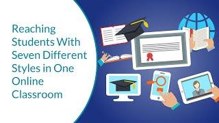 Reaching Students With Seven Different Styles in One Online Classroom