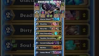 UU Deckless Warlock Deck List - Hearthstone 32.2.2
