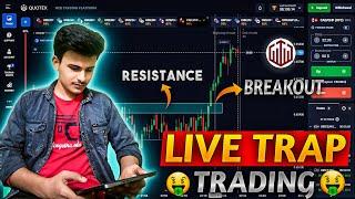 QUOTEX LIVE TRAP TRADING IN OTC MARKET | QUOTEX TRADING STRATEGY | BINARY TRADING STRATEGY