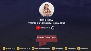 Deniz Hoca İle Yeterlilik Finansal Muhasebe - 4 - Monografi Teknikleri