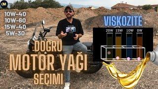 Doğru Motor Yağı Seçimi (Viskozite Nedir? Yağ Numaraları Ne Anlama Geliyor?)