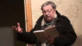 Валентин УСТИНОВ читает свои стихи — ПОЛЁТ ЯБЛОКА.