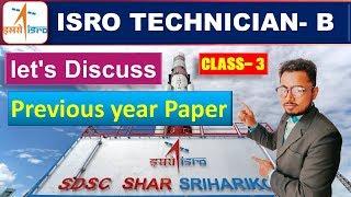 Helping Tapan Live || ISRO Privious Year Paper Discuss (Class- 3)