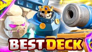 THE ONLY BEST GOLEM DECK FOR TOP LADDER - STRONG DEFENSE & OFFENSE ️