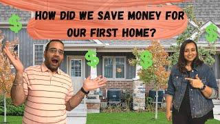 How we saved money to buy our first home in Canada!!  | Money saving tips | Take Two Vlogs 