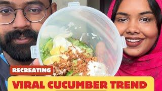 Recreating VIRAL Cucumber Trend our way !!!