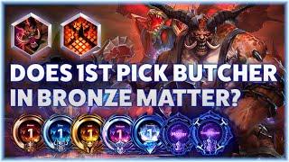 Butcher Furnace Blast - DOES FIRST PICK BUTCHER IN BRONZE MATTER? - B2GM Season 4 2024