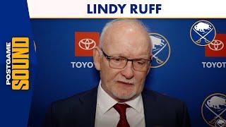 "Find Ways To Win" | Buffalo Sabres Coach Lindy Ruff After Overtime Win In Anaheim