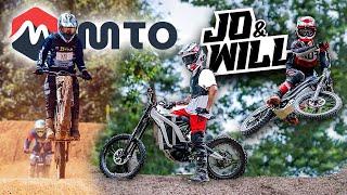 SURRON 12KW: Jo & Will and MTO BROTHER in enduro?!