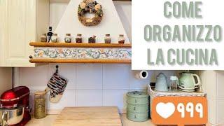 Come tenere in ordine la cucina