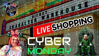 LIVE: CYBER MONDAY SHOPPING DISNEY CHARACTER WAREHOUSE