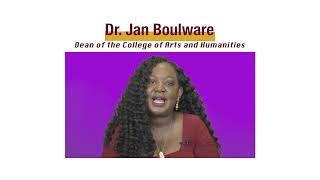 Dr. Jan Boulware, Dean of the College of Arts & Humanities