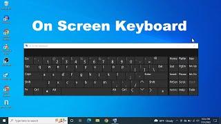 How to Enable On Screen Keyboard in Windows 10