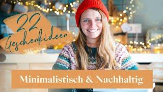 22 nachhaltige GESCHENKIDEEN | Minimalismus & ZERO WASTE  | Lilies Diary