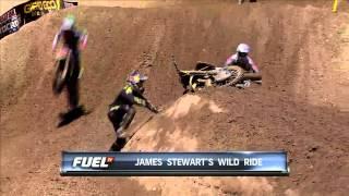 James Stewart Crash - Budds Creek 450 Moto 1