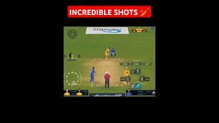 Incredible Shots In Real Cricket #shorts #youtubeshorts #cricket