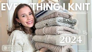 Everything I Knit in 2024 - try ons and reviews! | Knits By Wilma