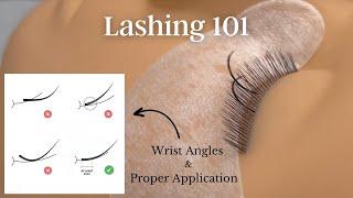 LASHING 101| ANGLES | PROPER PLACEMENT | DIRECTION AND FLOW | Veyelash (Veyes)