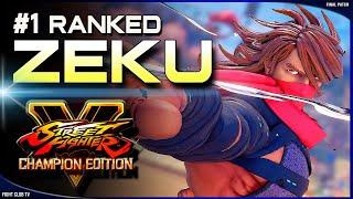 Hydrogenium (Zeku)   Street Fighter V Champion Edition • SFV CE