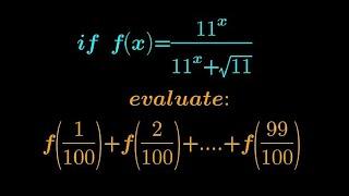 Evaluating series of a Function