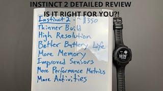 Garmin Instinct 2 vs Instinct detailed review. Should you upgrade?!