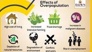 Effects of over population| shazia tech info