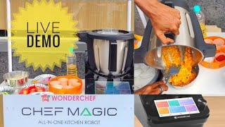 Wonderchef Chef Magic | Live Demo |All-in-One Kitchen Robot  #wonderchef #kitchen #kitchenappliances