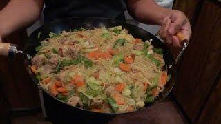 Filipino Pancit Bihon-Canton Recipe