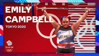 ️‍️ THE POWER | Emily Campbell claims Silver in Women's Weightlifting | Tokyo 2020 | Medal Moments