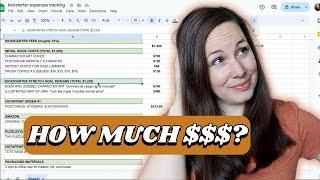 How much $$$ did my Kickstarter ACTUALLY make?? (Kickstarter Expenses Breakdown)