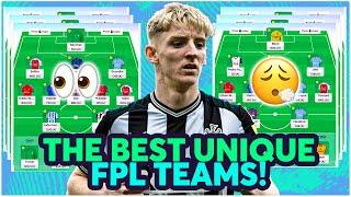 THE BEST UNIQUE FPL TEAMS | MY FAVOURITE DIFFERENT DRAFTS! | Fantasy Premier League Tips 2024/25