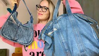 DIESEL Denim Bags Review! What they fit and how they are wearing #diesel #review