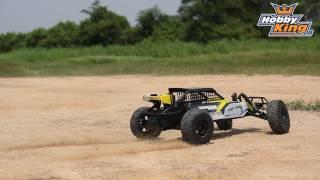 HobbyKing Daily - Turnigy 1/10 Brushless 2WD Desert Racing Buggy Test Runs