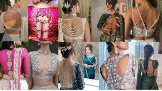 Trending Party wear Blouse Designs || Blouse designs new model back side || Back neck blouse design