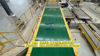 Full automatic flow-on fiber cement board machine production line manufacturer