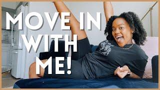 MOVE IN WITH ME!! Furniture Setup, Unpacking & Organizing!!