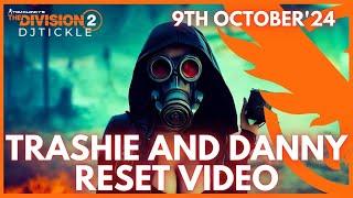 CASSIE AND DANNY RESET VIDEO! 10TH OCTOBER 2024! #thedivision2